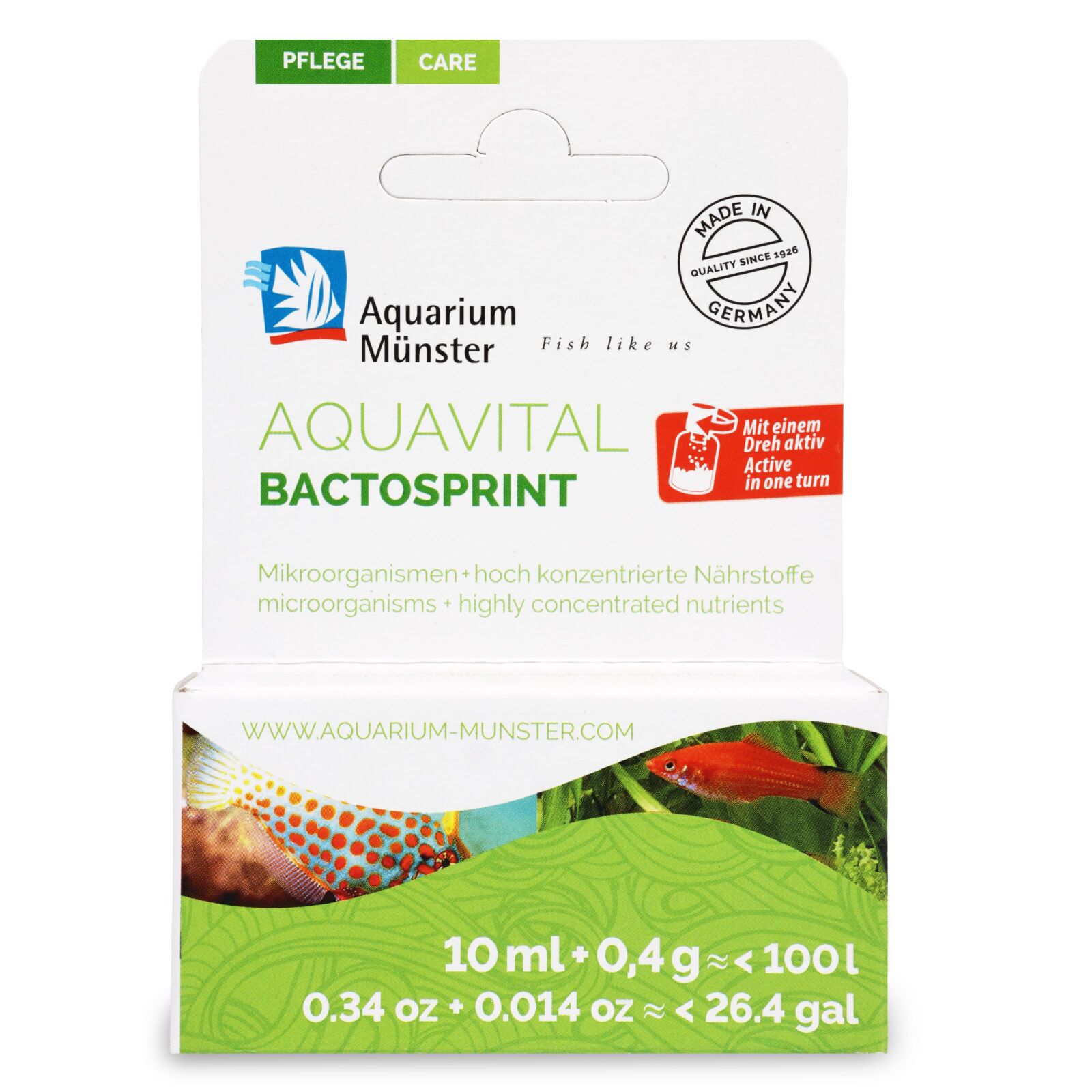 Aquarium M&uuml;nster - Aquavital - Bactosprint