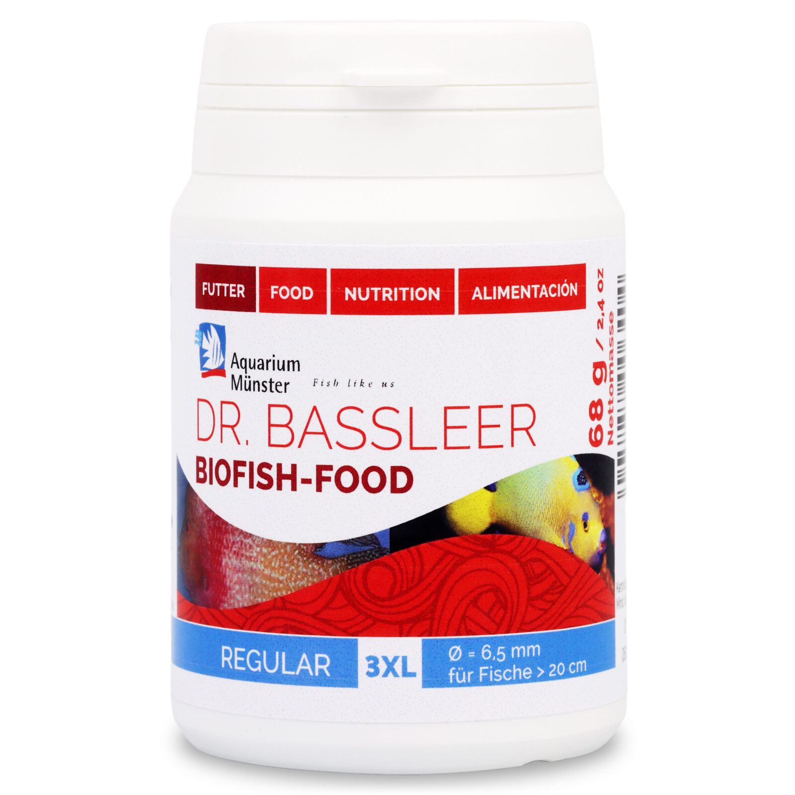 Aquarium M&uuml;nster - Dr. Baasleer - Biofish Food  - BF Regular 3XL