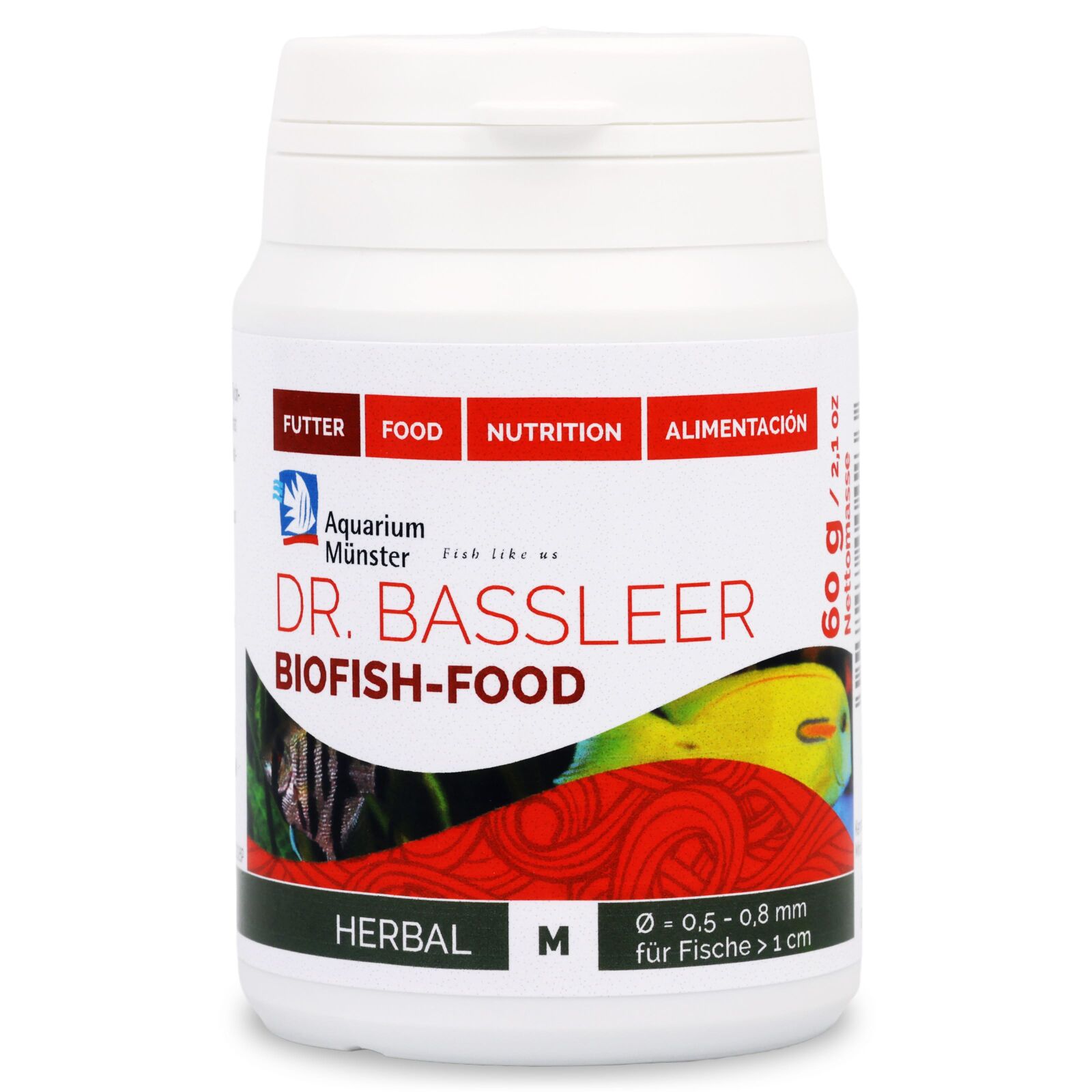 Aquarium M&uuml;nster - Dr. Baasleer - Biofish Food  - BF Herbal M