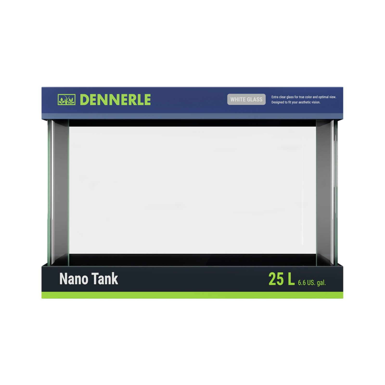 Dennerle - Nano Tank White Glass