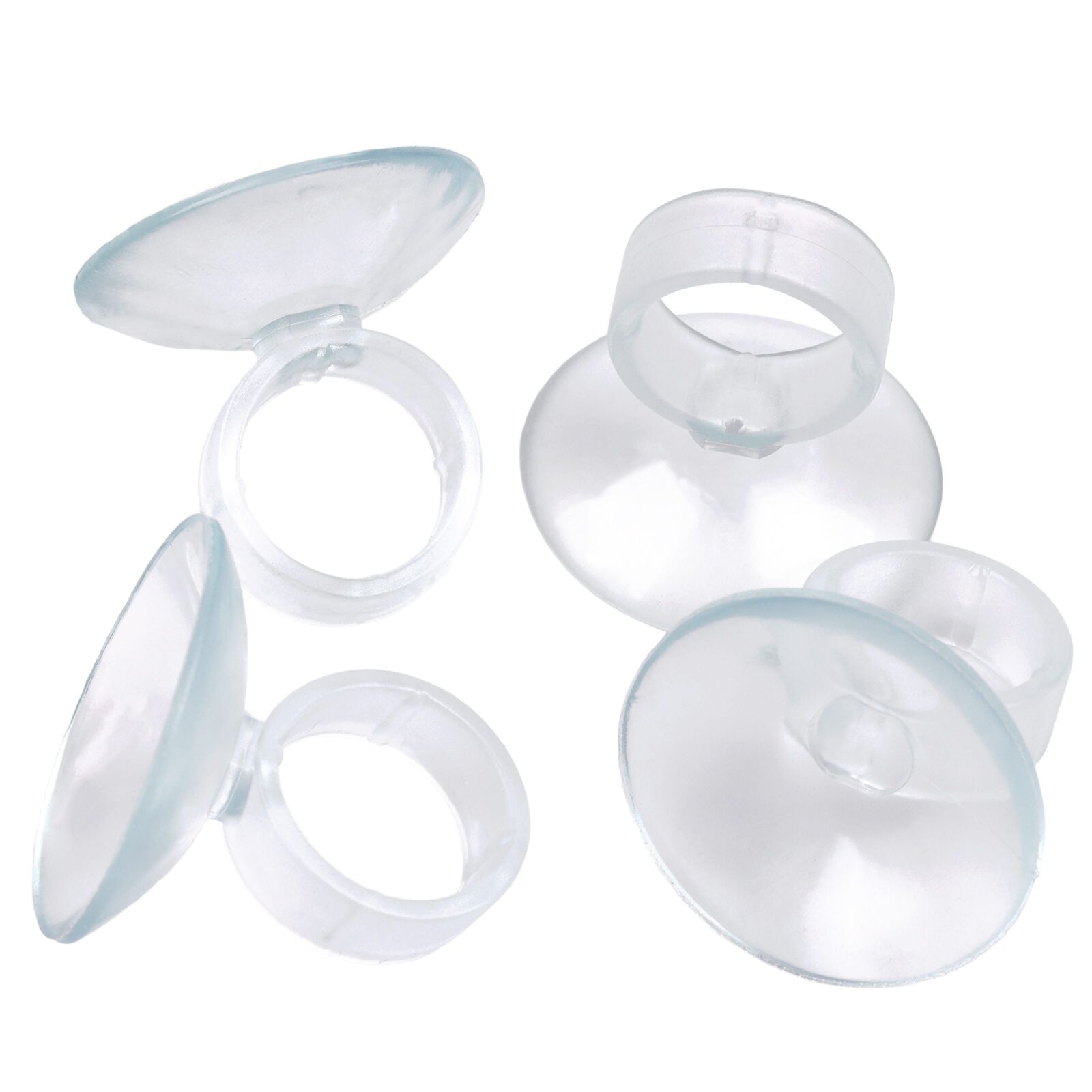 Aquasabi - Suction Cup - with Holder - transparent - 4x
