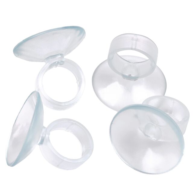 Aquasabi - Suction Cup - with Holder - transparent - 4x