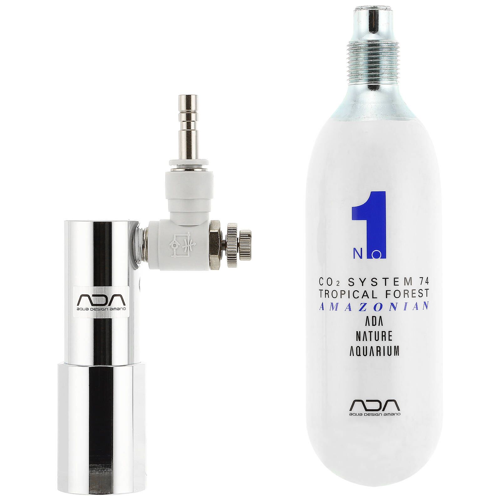 ADA CO2 System 74-YA Version white Aquasabi Aquascaping Shop
