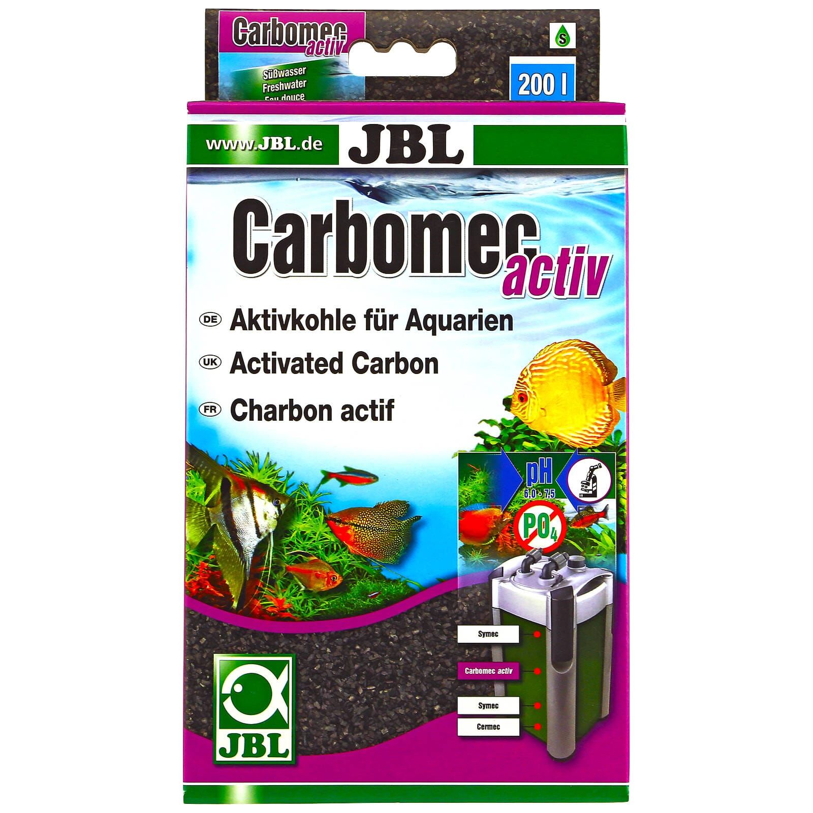 Carbomec ULTRA - Charbon Super actif pour filtration d'aquarium - JBL