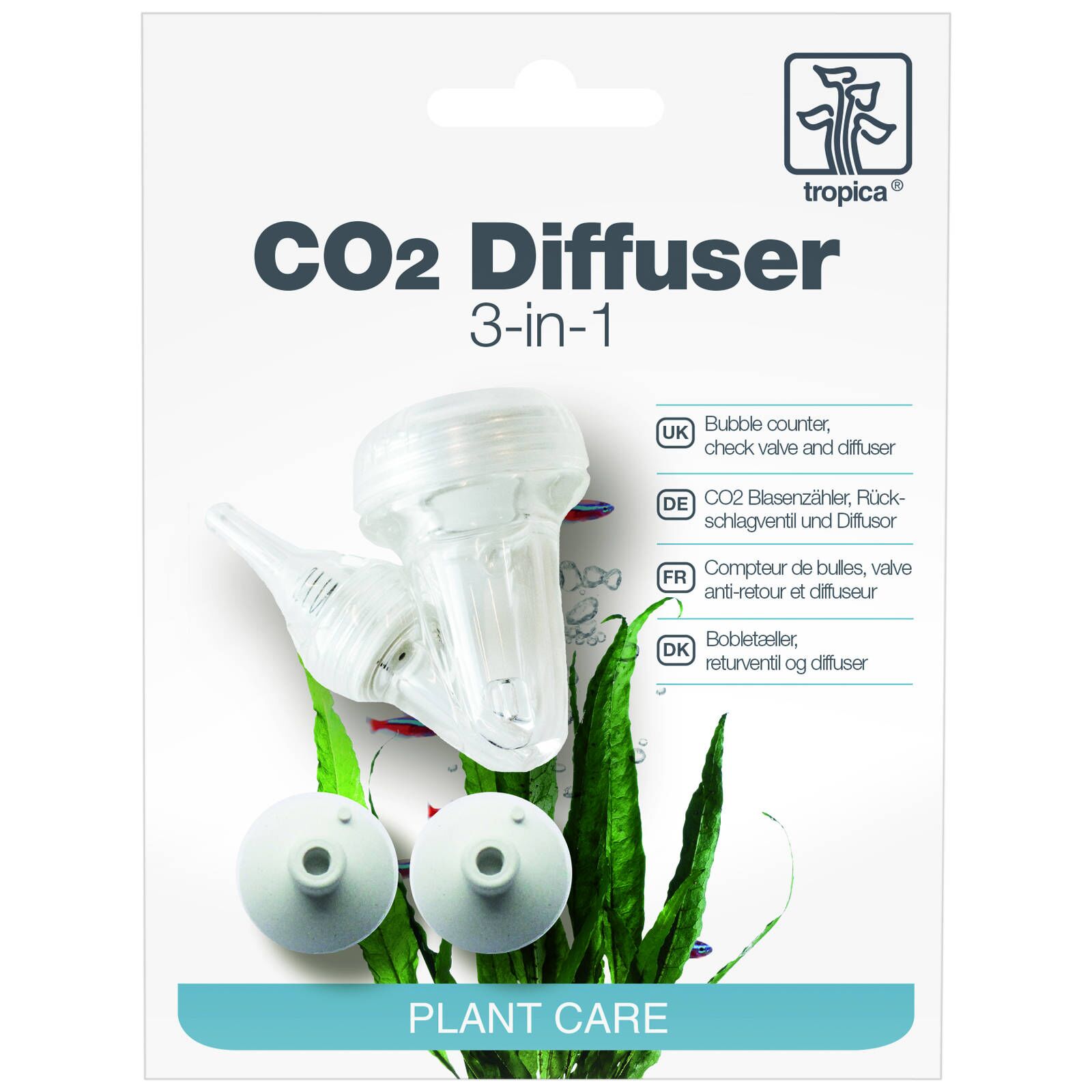 Can my CO2 Diffusor be placed like this? CO2 Checker is on the