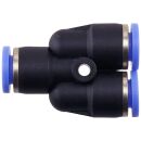 Aquasabi - Y-push in connector - 6 mm