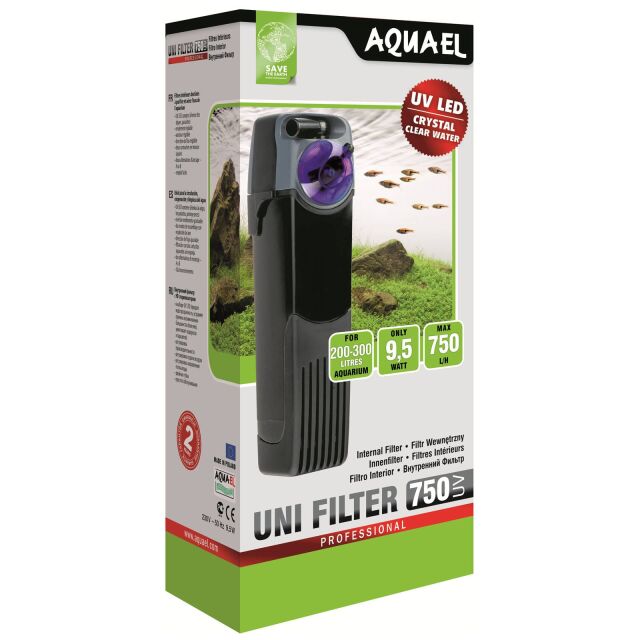 Unifilter UV d'Aquael - Filtre et stérilise l'eau de votre aquarium