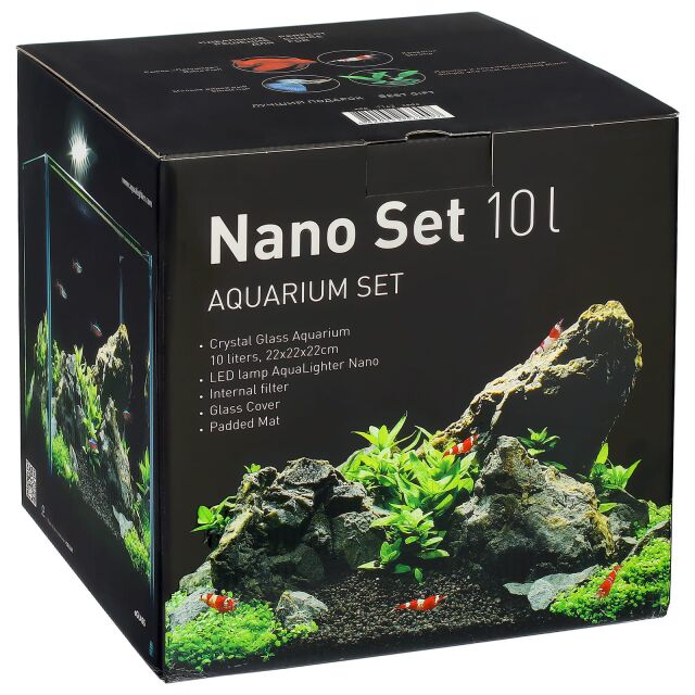 AquaLighter - Aquarium Set - Pico 5 l