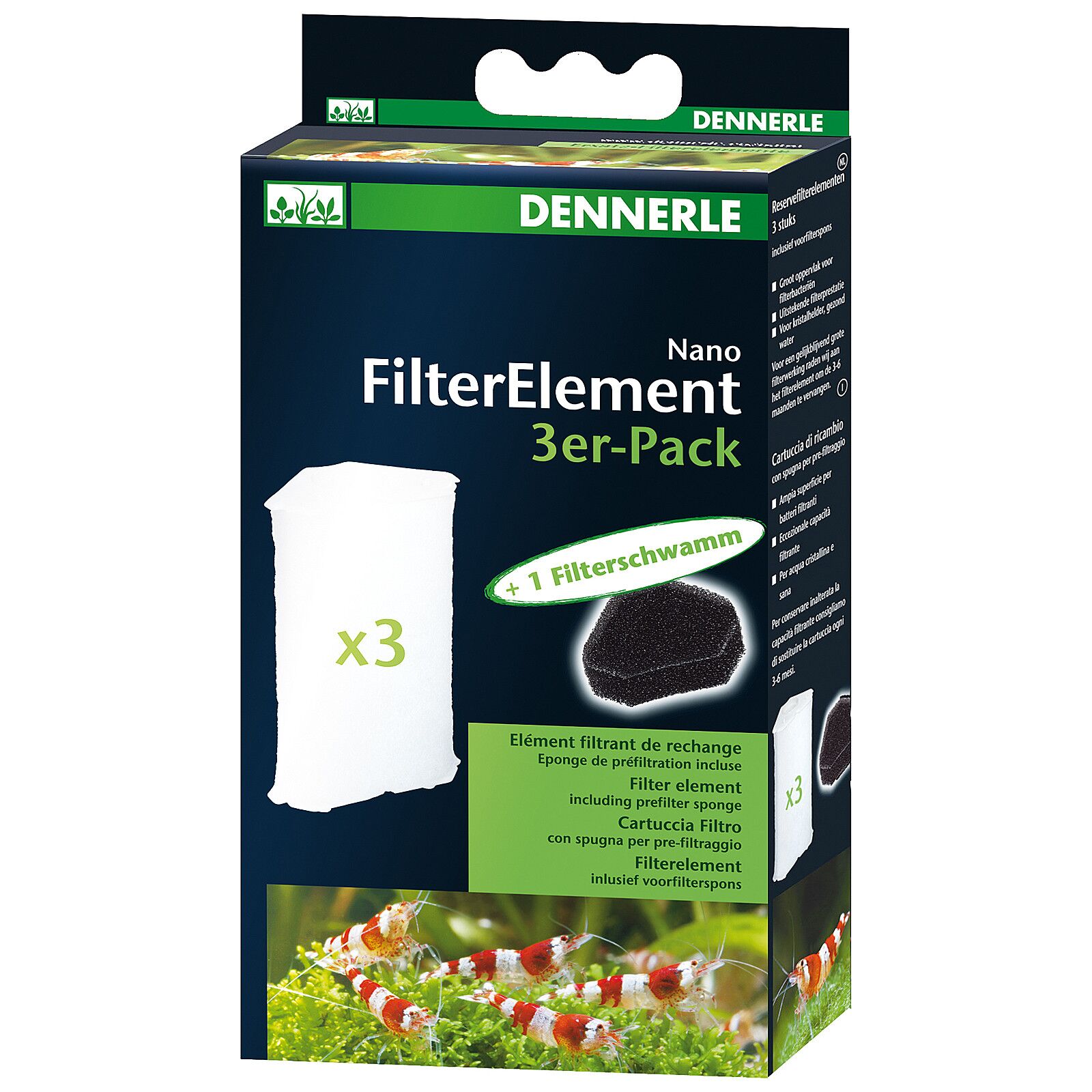 Dennerle - Nano Filter Elements - 3x