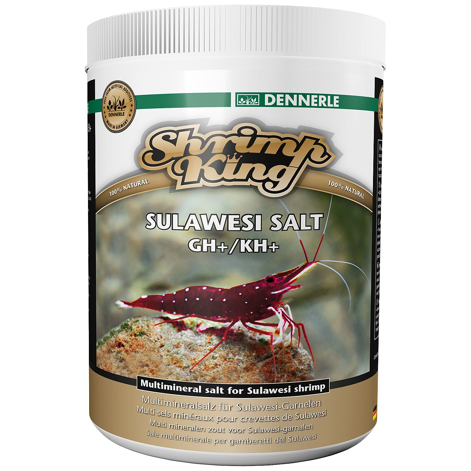 Dennerle - Shrimp King - Sulawesi Salt GH+/KH+