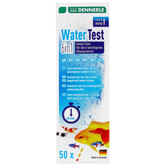 Dennerle - Water Test - 6 in 1