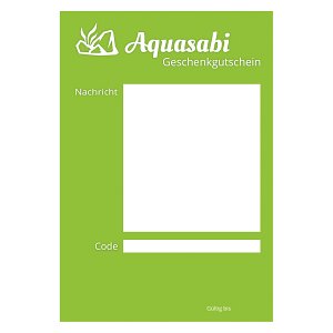 Aquasabi - Gift Card