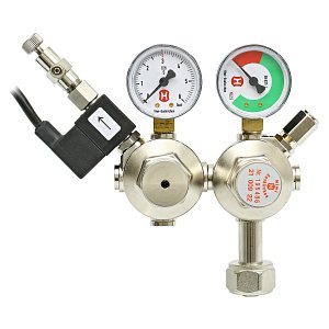 Hiwi - Double stage Pressure regulator + SV & CV